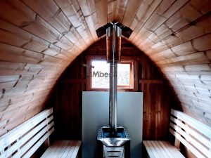 Außensauna Gartensauna Iglu Pod Mit Holzofen Elektrisch (1)