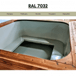 Hellgrau RAL 7032 für quadratischen rechteckigen Badezuber