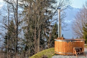 Holz Whirlpool Für Draußen Holzheizung (16)