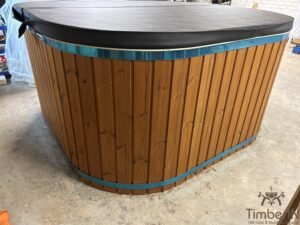 Badetonne Badebottich QUATTRO eckig quadratisch rechteckig viereckig 156 TimberIN Nordic Square™ (3)