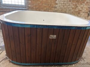 Badetonne Badebottich QUATTRO eckig quadratisch rechteckig viereckig 158 TimberIN Nordic Square™ (7)