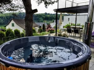 Badefass Gfk Thermoholz Mit Integriertem Ofen Wellness Royal (1)
