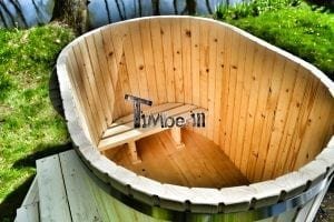 Badewanne Ofuro aus Holz für 2 Personen 6