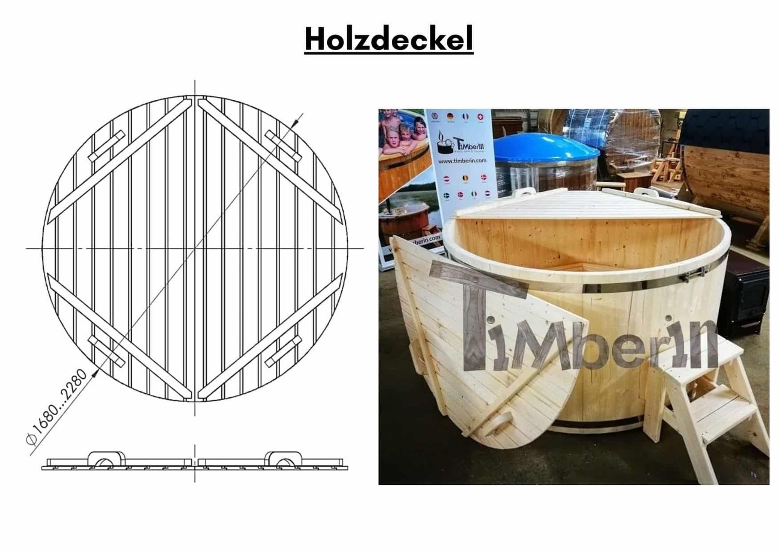 Holzdeckel