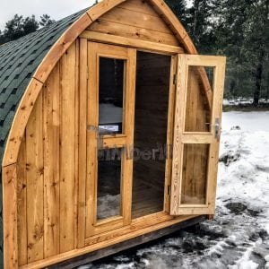Kleine Gartenhütte Holzhütte (14)