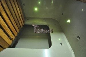 Luxus QUADRATISCHE Hot Tub mit Kunststoffeinsatz 151