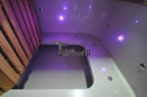Luxus QUADRATISCHE Hot Tub mit Kunststoffeinsatz 171