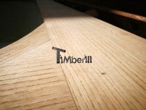 Hot tub mit Holzbefeuerung eckig Modell 12