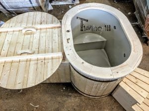 Badefass Oval Mit Kunststoffeinsatz Für 2 Personen (1)