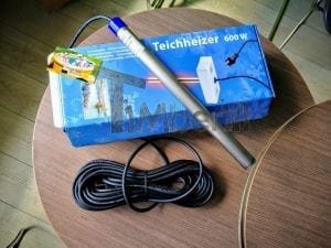 Titanrohr Heizer Badefass Badezuber Wasser Einfrierschutz (4)