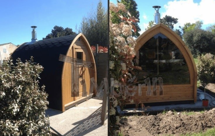 Gartensauna Betonfundament