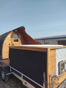 Gartensauna Pod mit Jacuzzi Whirlpool 41 TimberIN Nordic Pod Duo (8)