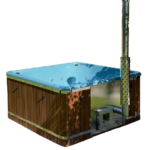 Großes Badezuber Hottube 2.2x2.2